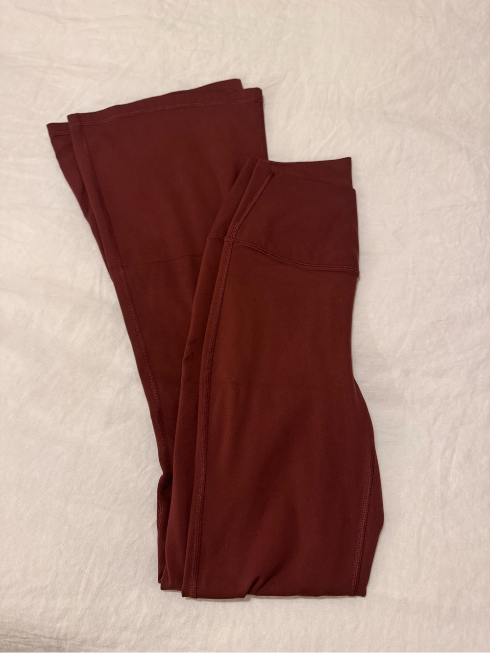 Yogalicious Burgundy Flare Leggings